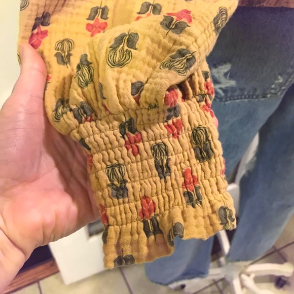 Anthropolgie  Elisabeth boho peasant blouse - Picture 9 of 15